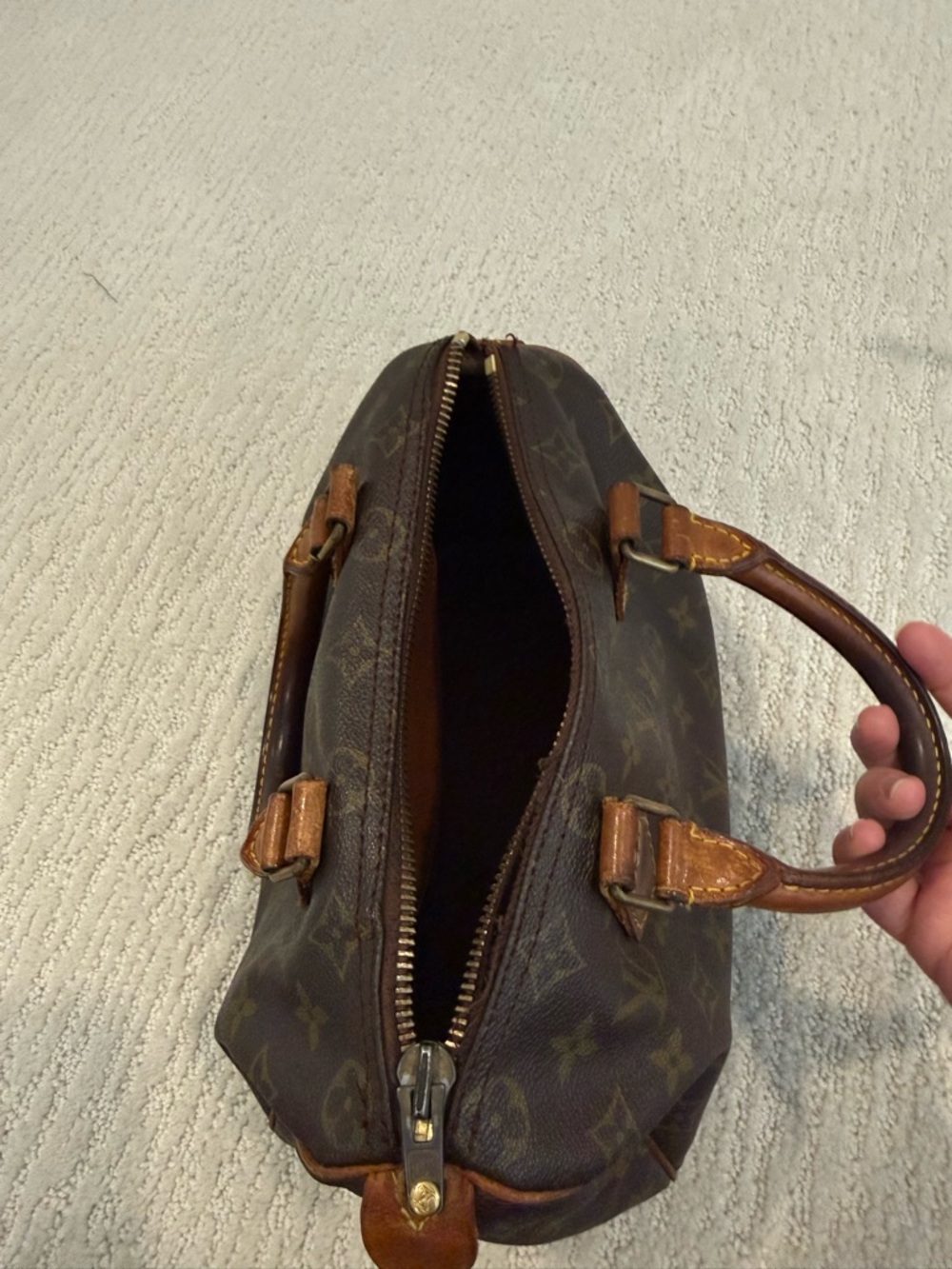 Louis Vuitton Speedy 25 Vintage *damage* - Picture 11 of 16